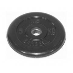 MB Barbell 5 кг металлическая втулка из каталога дисков для штанги с посадочным диаметром 30 мм.  в Екатеринбурге по цене 2590 ₽