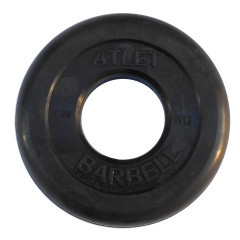MB Barbell ATLET 1.25 кг из каталога дисков для штанги с посадочным диаметром 26 мм.  в Екатеринбурге по цене 1020 ₽