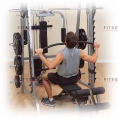 Body Solid GLA348QS - верхняя тяга из каталога опций к тренажеру в Екатеринбурге по цене 80990 ₽