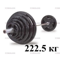Body Solid 222.5 кг OSRK222.5 из каталога прямых штанг в Екатеринбурге по цене 99200 ₽