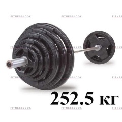 Body Solid 252,5 кг OSRK252.5 из каталога прямых штанг в Екатеринбурге по цене 110330 ₽