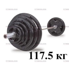 Body Solid 117,5 кг OSRK117.5 из каталога прямых штанг в Екатеринбурге по цене 53980 ₽