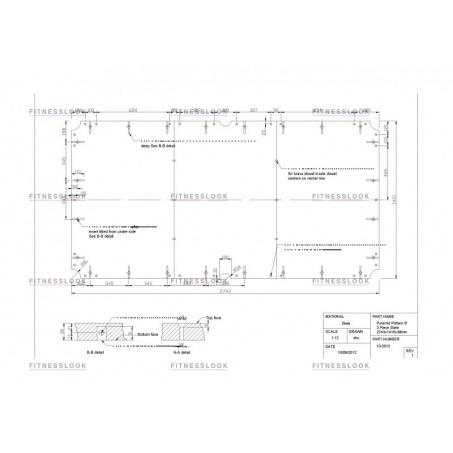 Рендер-1 для Weekend Плита Standard-Quality 9 ф (38 мм, 3-pc) снукер