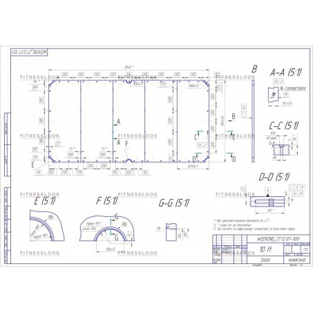 Рендер-1 для Weekend Плита Italian Slate Mondialardesia 10 ф (38 мм, 5-pc)