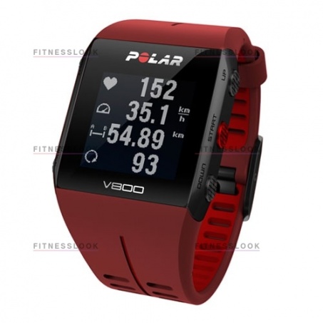 Рендер-4 для Polar V800 с датчиком H7 (красный)