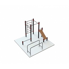 Example Workout 1-2 в Екатеринбурге по цене 135300 ₽ в категории детские спортивные комплексы для дачи Kampfer