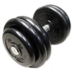 MB Barbell Tight Set 6 кг из каталога обрезиненных гантелей в Екатеринбурге по цене 3252 ₽