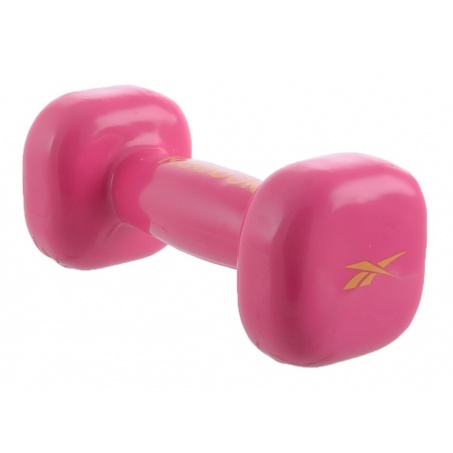 Рендер-0 для REEBOK виниловая 2 кг. Dumbbell Magenta RAWT-11052MG