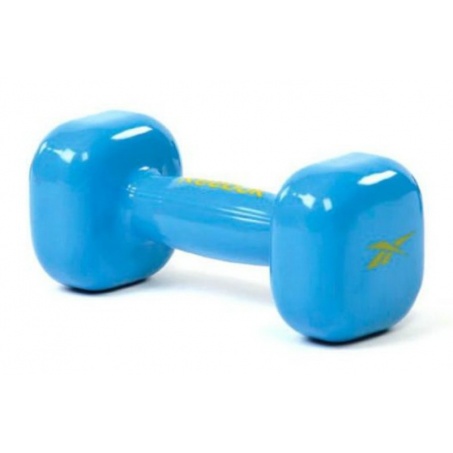 Рендер-0 для REEBOK виниловая 4 кг. Dumbbell  Cyan RAWT-11054CY